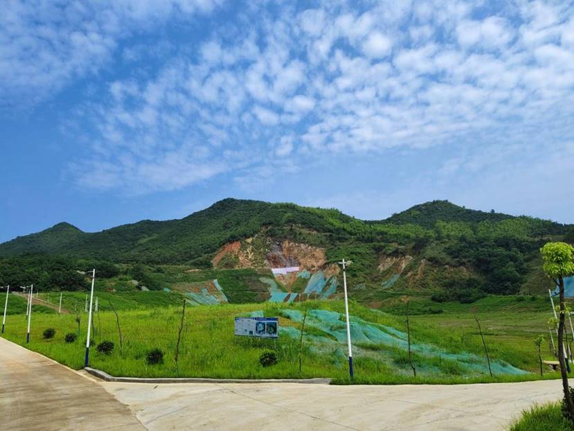 銅山、前山露天采坑復(fù)墾項目完成